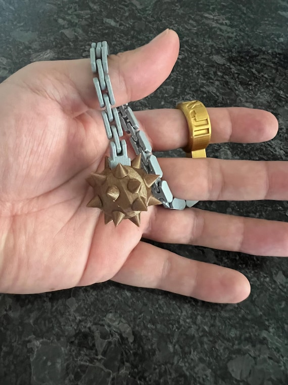 Spiked Flail 3D Printed Fidget Spinner | Anxiety Relief Toy