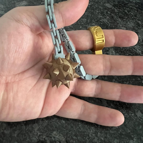 Fidget Spinner con púas impreso en 3D / Juguete para aliviar la ansiedad