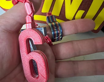 6-7 3D Printed Fidget Spinner | Anxiety Relief Toy