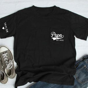Custom Pocket Shirt, Personalized Comfort Colors Tee, Your Logo Here, Cute Pocket Tshirt, Personalized Pocket T-shirt  Customize Logo Shirt