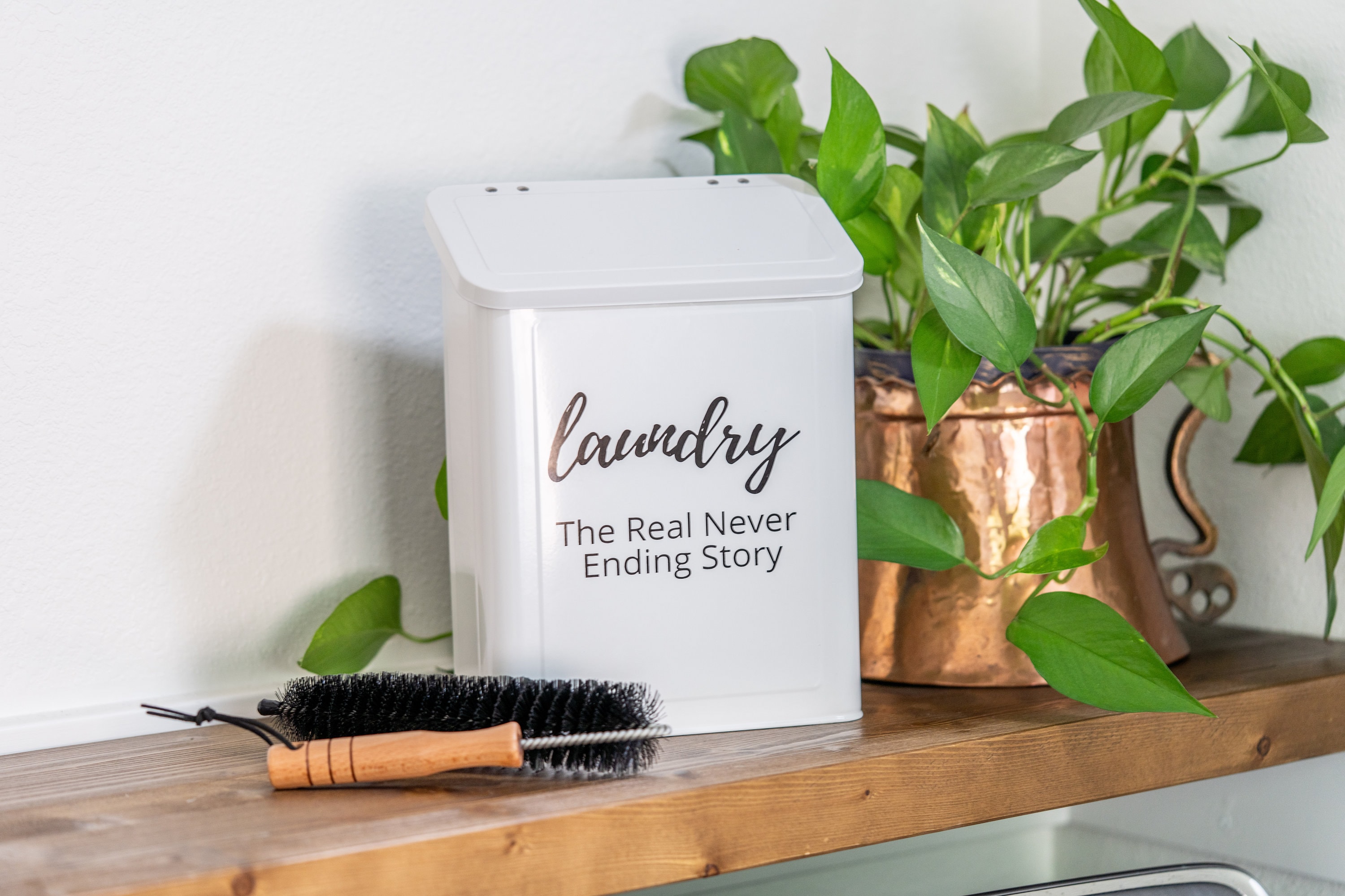 Magnetic Metal Lint Bin for Laundry Room