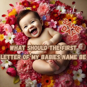 Com qual letra o nome do seu bebê deve começar? Orientação psíquica Nomeando o primeiro filho | Love Reading Gift