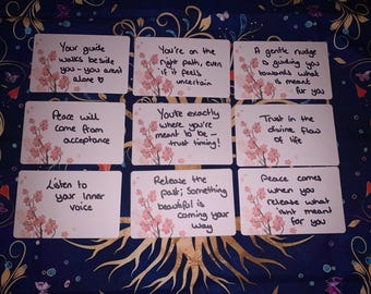 Higher Self Channeled Message Cards From Your Power | Spirit Guide Angel Divine Support Reading | For Clarity Peace Support Instant Same Day