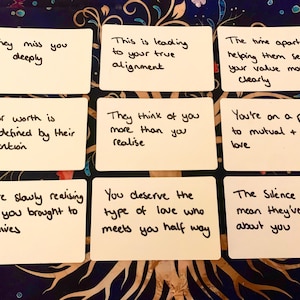 Messages manuscrits acheminés sans contact | Twinflame Situationship Your Person Ex | le même jour | Spiritual Answers Insights Orientation Support