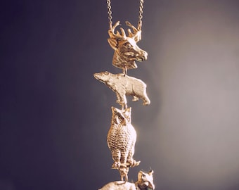 Spirit Animal Totem Necklace