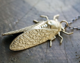 Cicada Metamorphosis Necklace