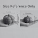 Knit pumpkin decor soft autumn pumpkins set of 3, fall style gift, warm toned bowl fillers handmade, fall host gift, cozy decorations image 9