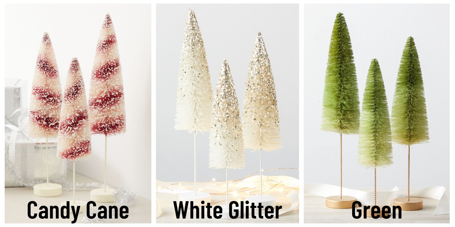 WHOLESALE Bottle Brush Trees Order Minimum 6 Sets Handdyed Etsy