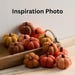 Knit pumpkin decor soft autumn pumpkins set of 3, fall style gift, warm toned bowl fillers handmade, fall host gift, cozy decorations image 7