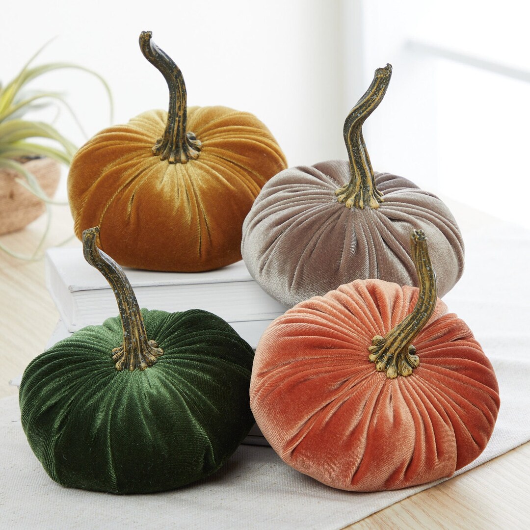 Petites Citrouilles Tricotées – Décoration En Fil Décoratif