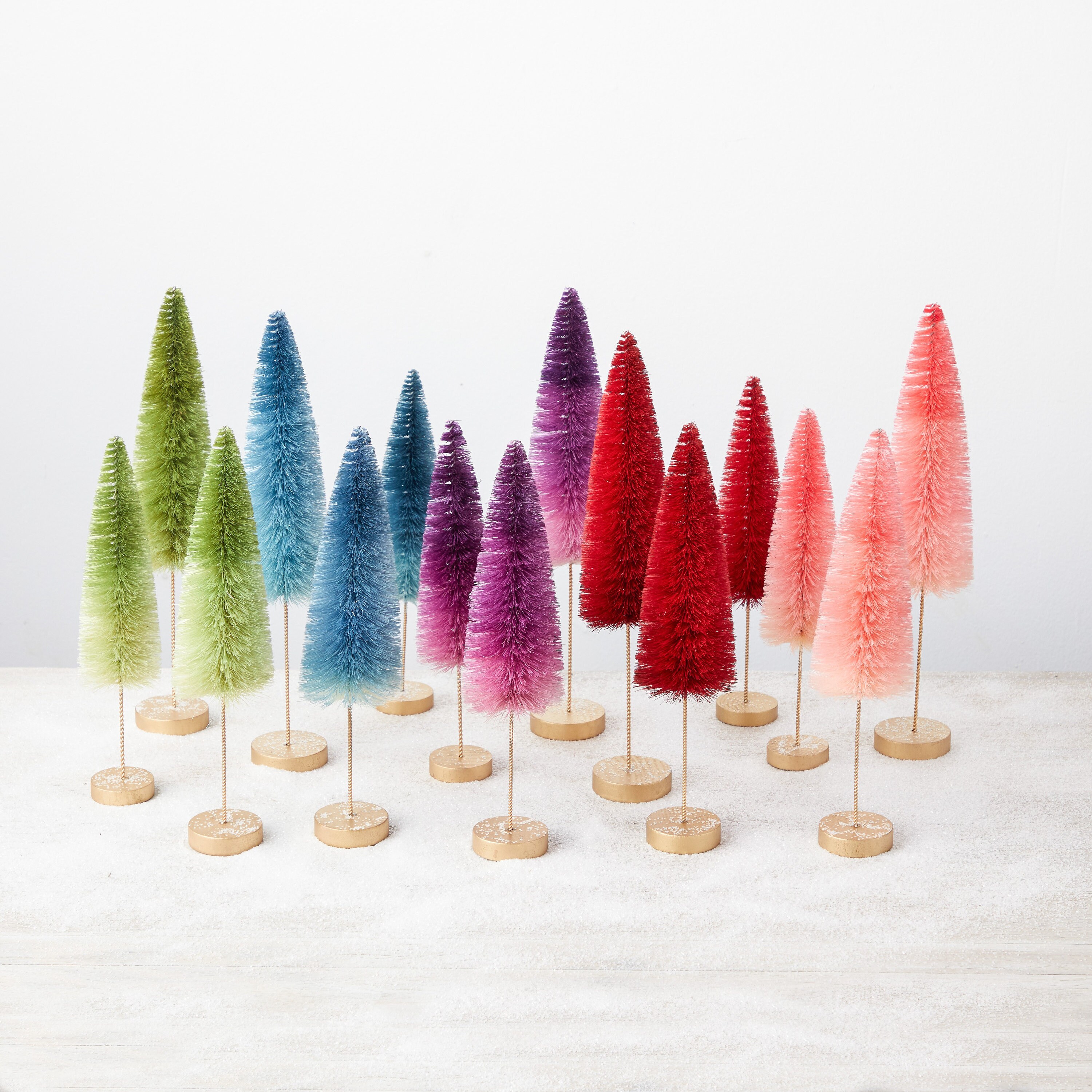 WHOLESALE Bottle Brush Trees Order Minimum 6 Sets Handdyed Etsy