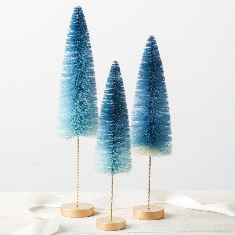WHOLESALE Bottle Brush Trees Order Minimum 6 Sets Handdyed Etsy
