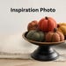 Knit pumpkin decor soft autumn pumpkins set of 3, fall style gift, warm toned bowl fillers handmade, fall host gift, cozy decorations image 8