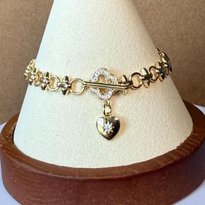 Bracelet amour trèfle