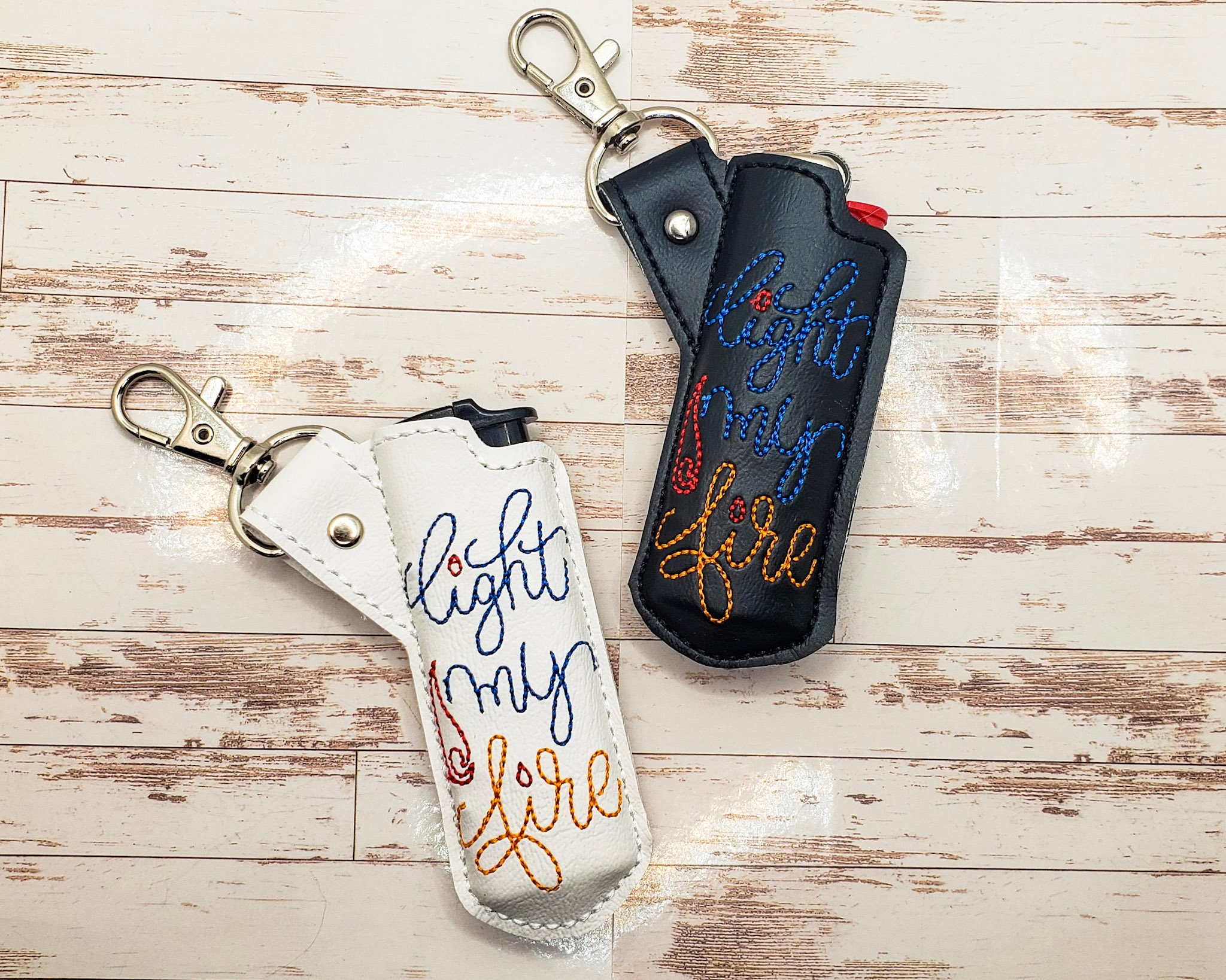 Embroidered Lighter Holder Lighters Case Lighters for Etsy