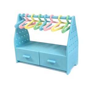 Soporte para pendientes, organizador de joyas con cajones, mini perchero, accesorio de regalo para ella.