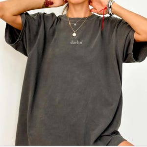 Comfort Colors Darlin Shirt, Country Girl Shirt, Cowgirl Shirt, Howdy Darlin Shirt, Cute Country Shirt, Simple Country Shirt, Flirty Shirt