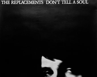 The REPLACEMENTS 'Don't Tell A Soul' Poster – 1989 LP Promo, New Old Stock