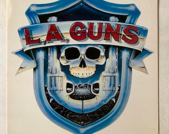 LA Guns Concert Poster, Palace Theater, Hollywood, 1988