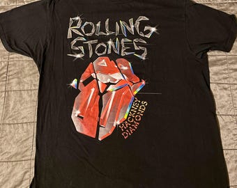 Rolling Stones Hackney Diamonds 2023 Official T-Shirt – XL Classic Rock Concert Tee
