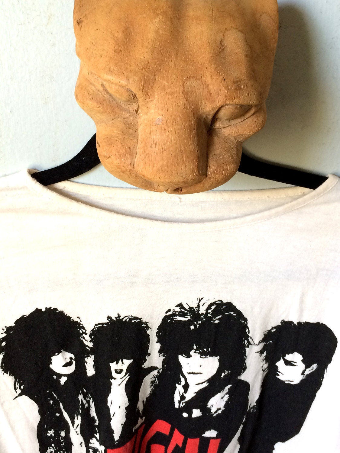 Vintage 1980s Ziggy-japanese Hair Metal T-shirt-rare Long
