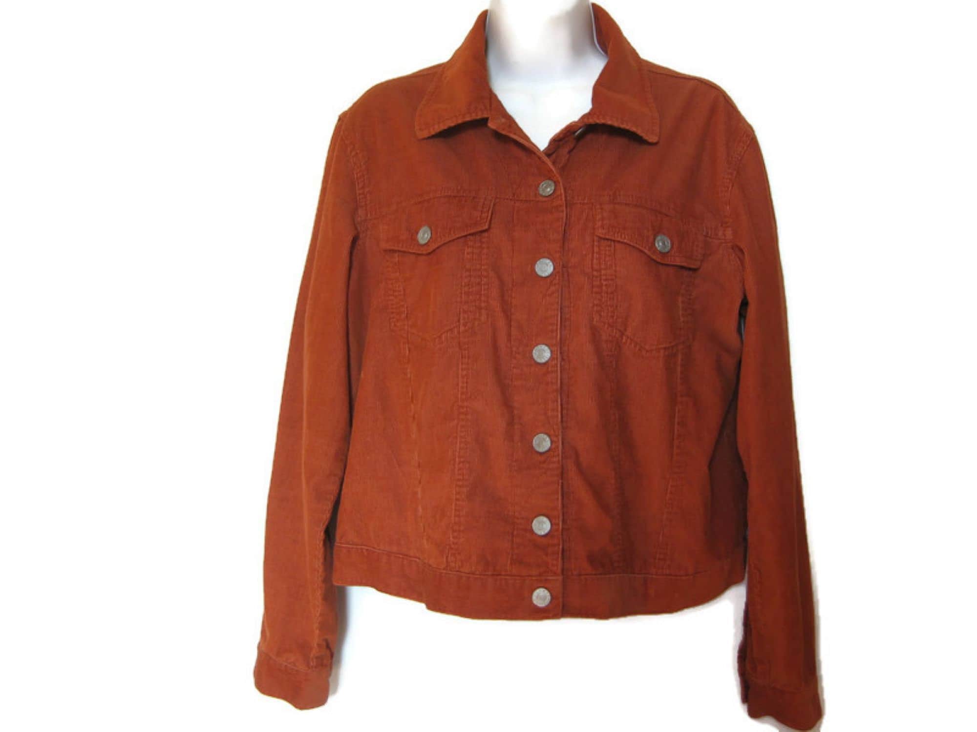 Burnt orange hotsell corduroy jacket