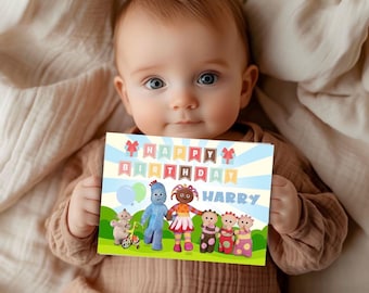 Personalised In the Night Garden Birthday Card
