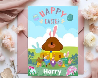 Personalised Hey Duggie Easter Card | Easter Card | Easter