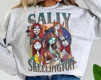 Nightmare Before Christmas PNG Sublimation Design, Skellington Halloween Png, Sally Skellington Design, Spooky Vibes Png, Sally Digital File