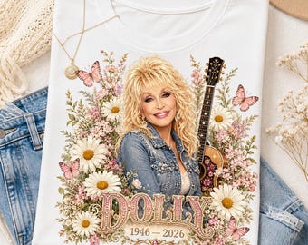 Country Music Memorial PNG, Pink Floral Cowgirl Guitar Tribute Design, Western Singer Sublimation Download