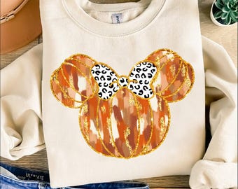 Coquette Fall Gold Glitter Pumpkin Png Girls Fall Pumpkin Design Fall Coquette Png Brushstroke Png Retro Fall SUblimation Design
