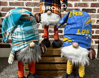 NFL Themed Football Gnome