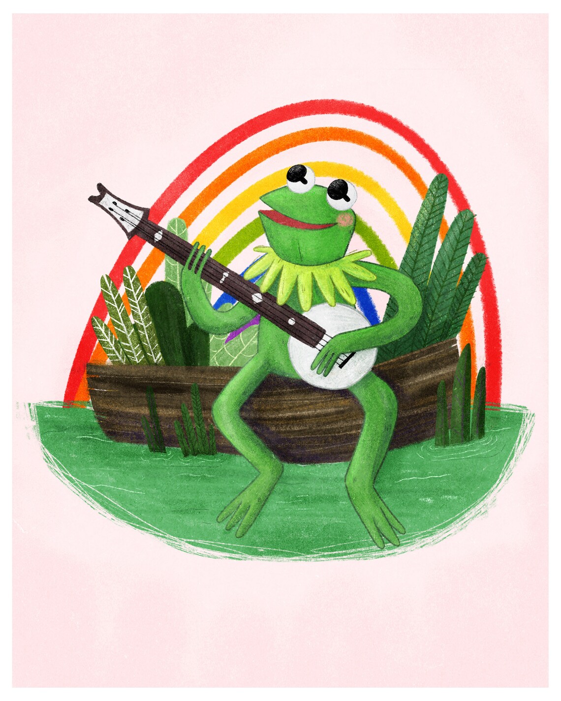 Kermit The Frog The Rainbow Connection Children's | Etsy