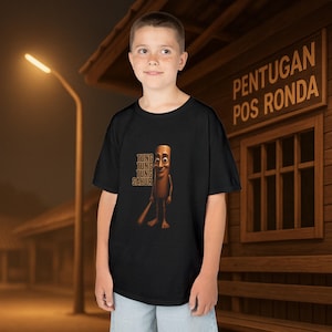 トゥン・トゥン・トゥン・サフール・シャツ ブレインロットのキャラクターがプリントされた面白いキッズTシャツ、クールなTシャツ、誕生日プレゼントに最適、面白いアパレル、キッズユーモアシャツ