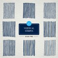 25 Hand Drawn Vertical Stripe SVGs | Minimalist Line Pattern Clipart (Digital Download) product logo