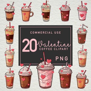 Latte Heart Coffee PNG: Hand-Drawn Sublimation Design (Digital Download)