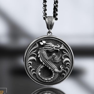 925 Sterling Silver Men Necklace – Bold and Elegant Design, Minimalist Chain, Masculine Jewelry, Gift for Him, Silver Statement Necklace