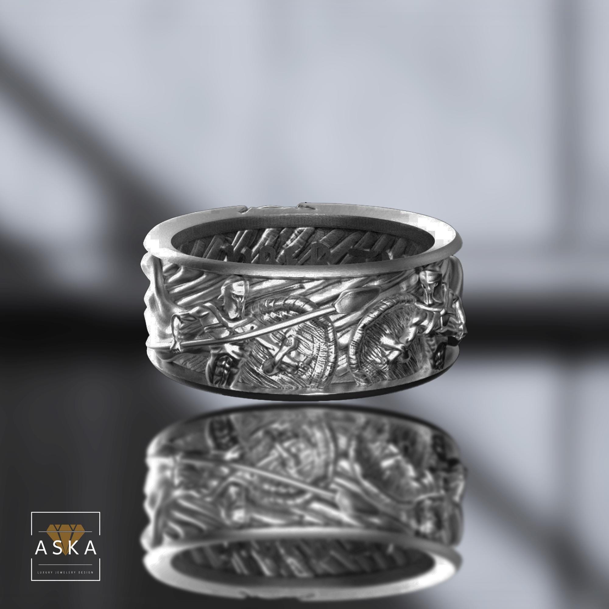 Gladiator Rings - Etsy