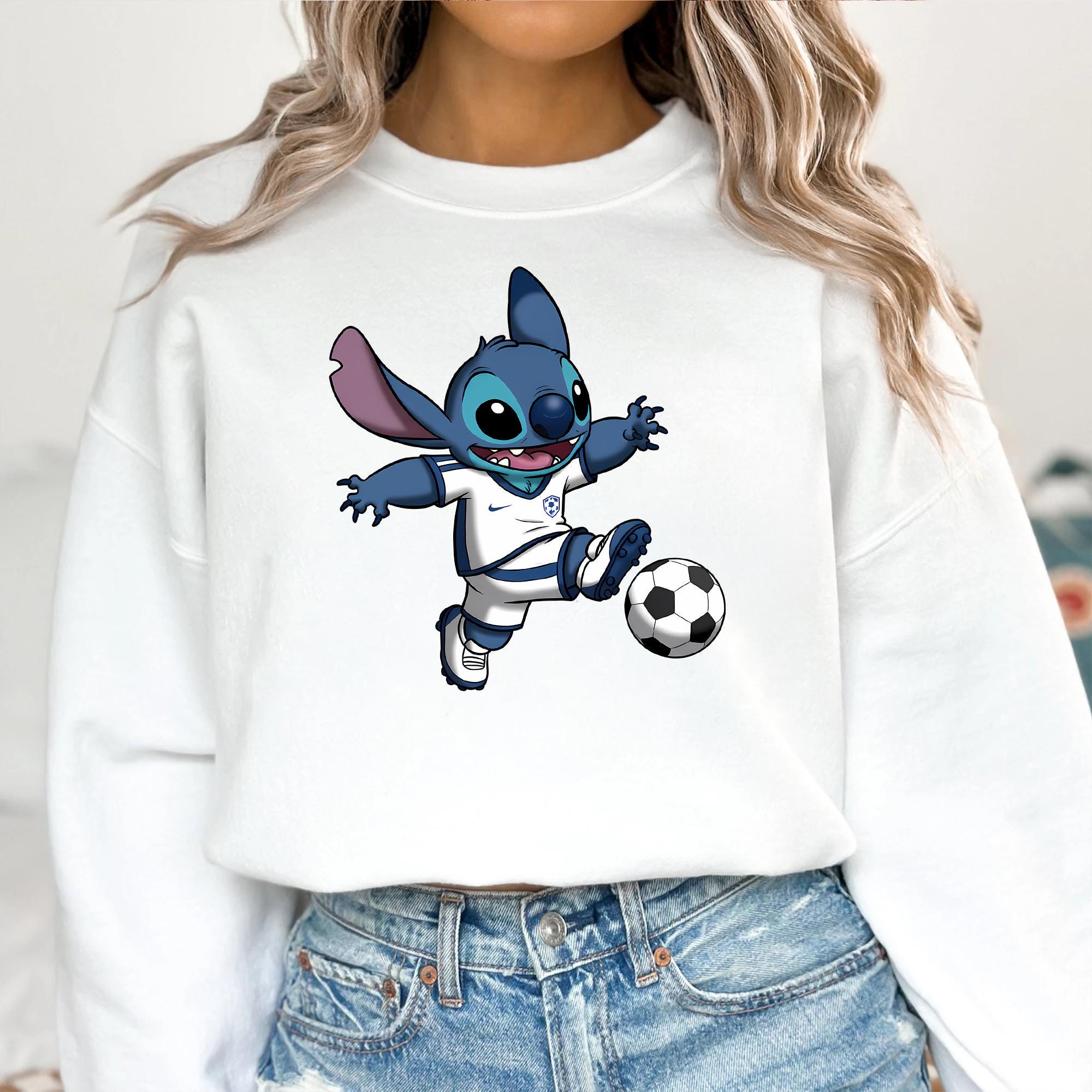 Soccer Stitch Png, Stitch Png, Cute Stitch Png, Football Player Png