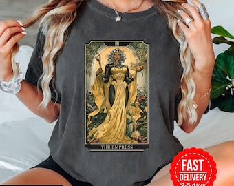 X-Men Storm Empress Tarot Card Shirt: Comfort Colors Unisex Tee