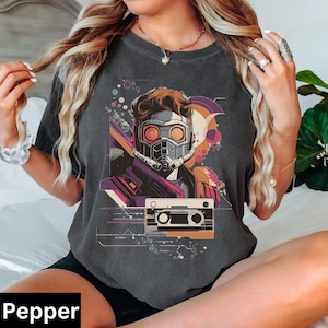 Star-Lord Guardians of the Galaxy Comfort Colors T-Shirt