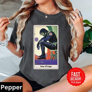 Winter Soldier Tarot Card Shirt | Avengers Comfort Colors Tee