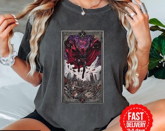 Magneto Tarot Card Comfort Colors Shirt: X-Men Unisex Cotton Tee