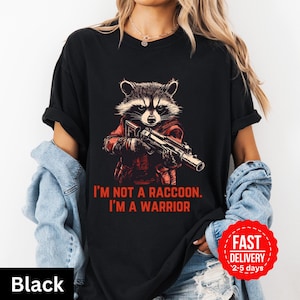 Rocket Raccoon Guardians T-Shirt: Comfort Colors Unisex Tee