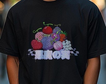 Anime T-Shirt, Tshirt, Anime Sweatshirt, Sweatshirt, Streetwear, Anime, Einteiler, Teufelsfrucht, Gomu Gomu, Yami Yami