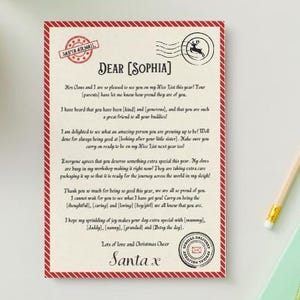 Carta de Papá Noel