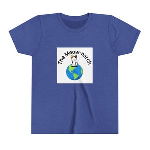 The Meownarch Funny Cat Tshirt- Kids