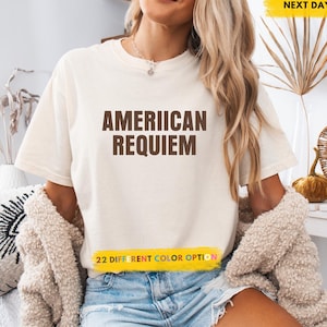 Comfort Color's American Requiem Vintage Cowboy T-Shirt, Western T-Shirt, Western Bachelorette T-Shirt, retro kowbojska koszula, koszule dla zabawy