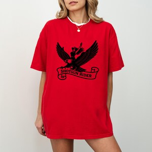 FUSIL Comfort Colors® • RIDER vintage Cowboy CT-shirt, t-shirt Western Y2k bébé, t-shirt Western Bachelorette, chemise de cowboy rétro