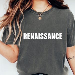 Comfort Color's Vintage • RENAISSANCE • カウボーイTシャツ、ウエスタンTシャツ、ウエスタンバチェロレッテTシャツ、レトロカウボーイシャツ、カウガールシャツ、